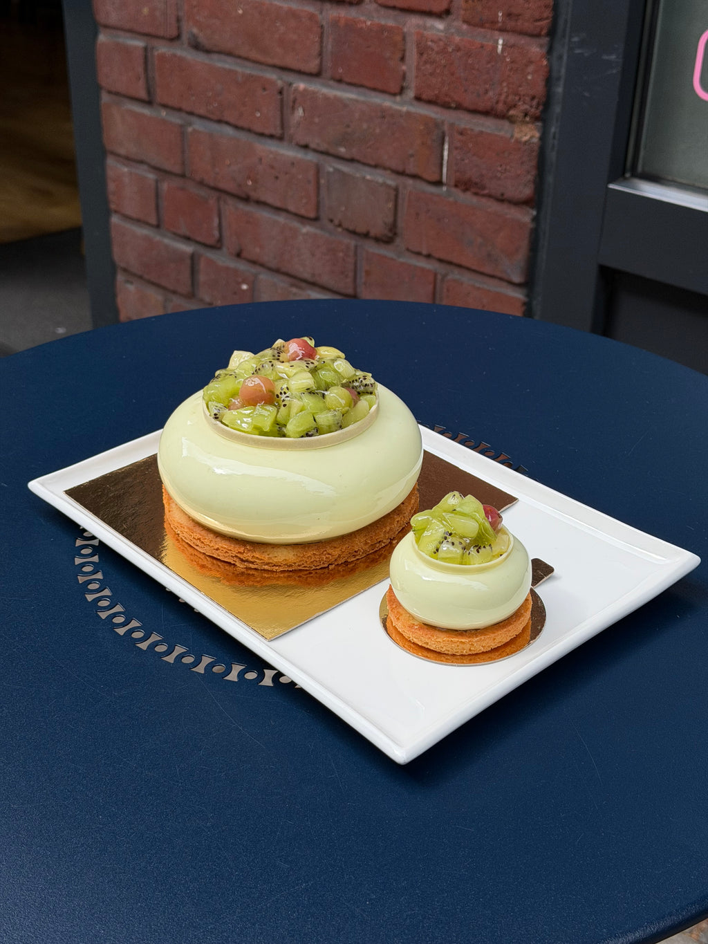 Kiwi-Stachelbeer-Torte (vegan) (4 Portionen) (Kopie)