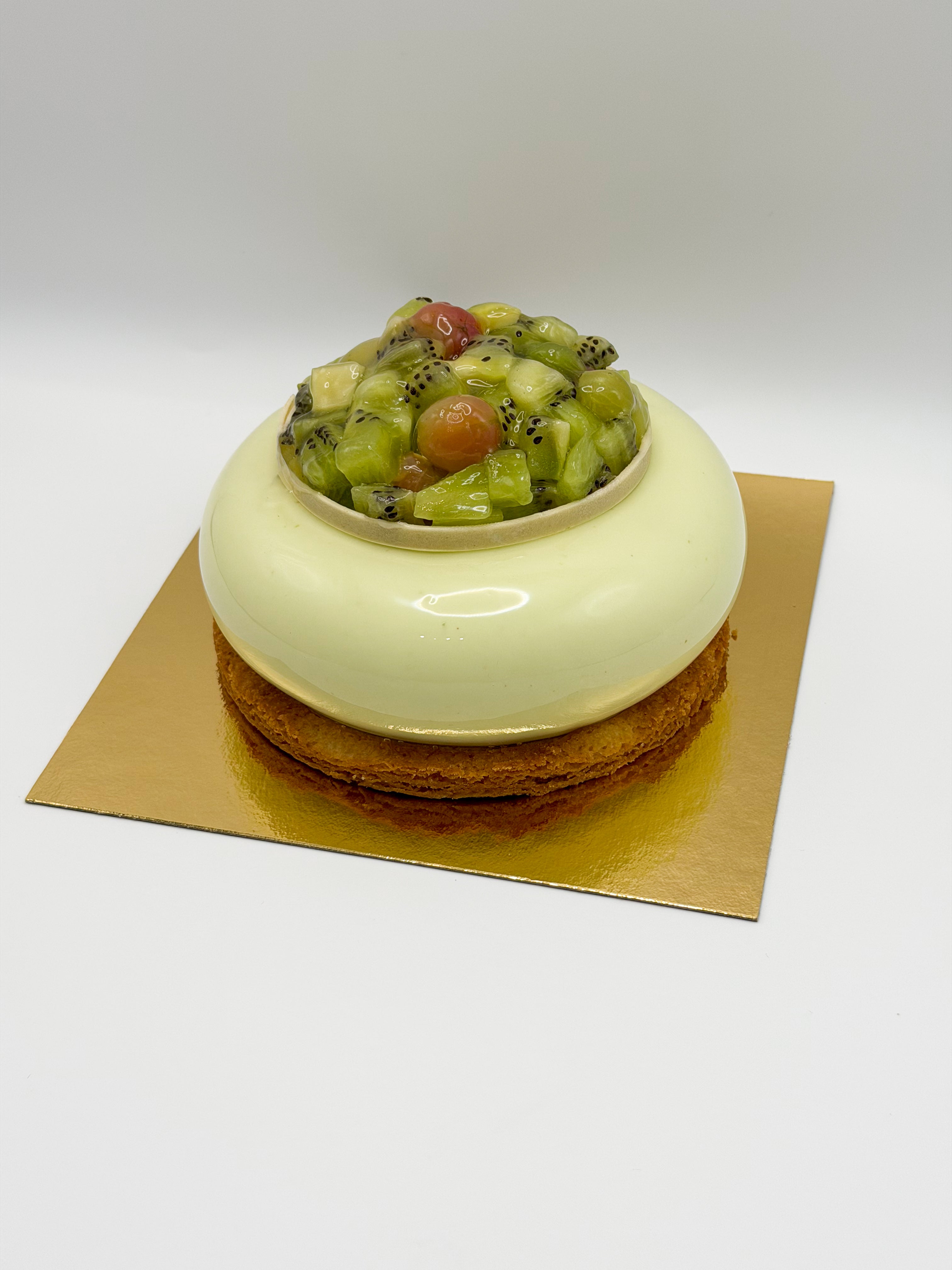 Kiwi-Stachelbeer-Torte (vegan) (4 Portionen) (Kopie)