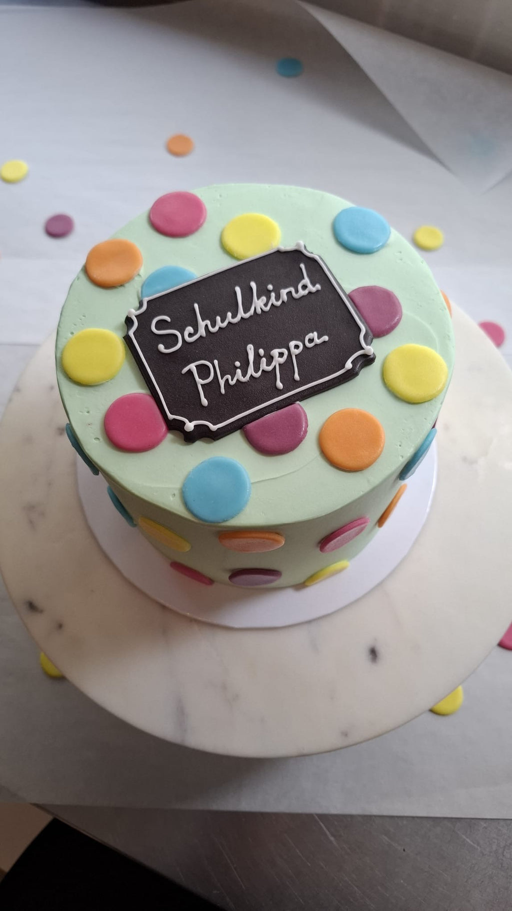 Einschulungs-Torte