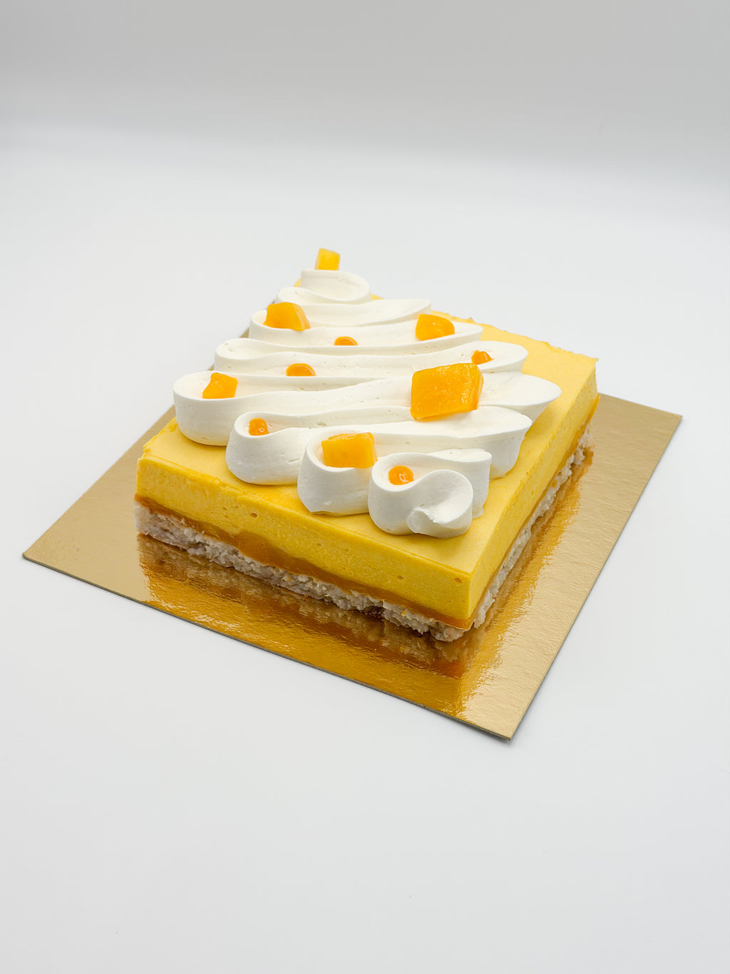Mango-Passionsfrucht-Torte (vegan) (4 Portionen)