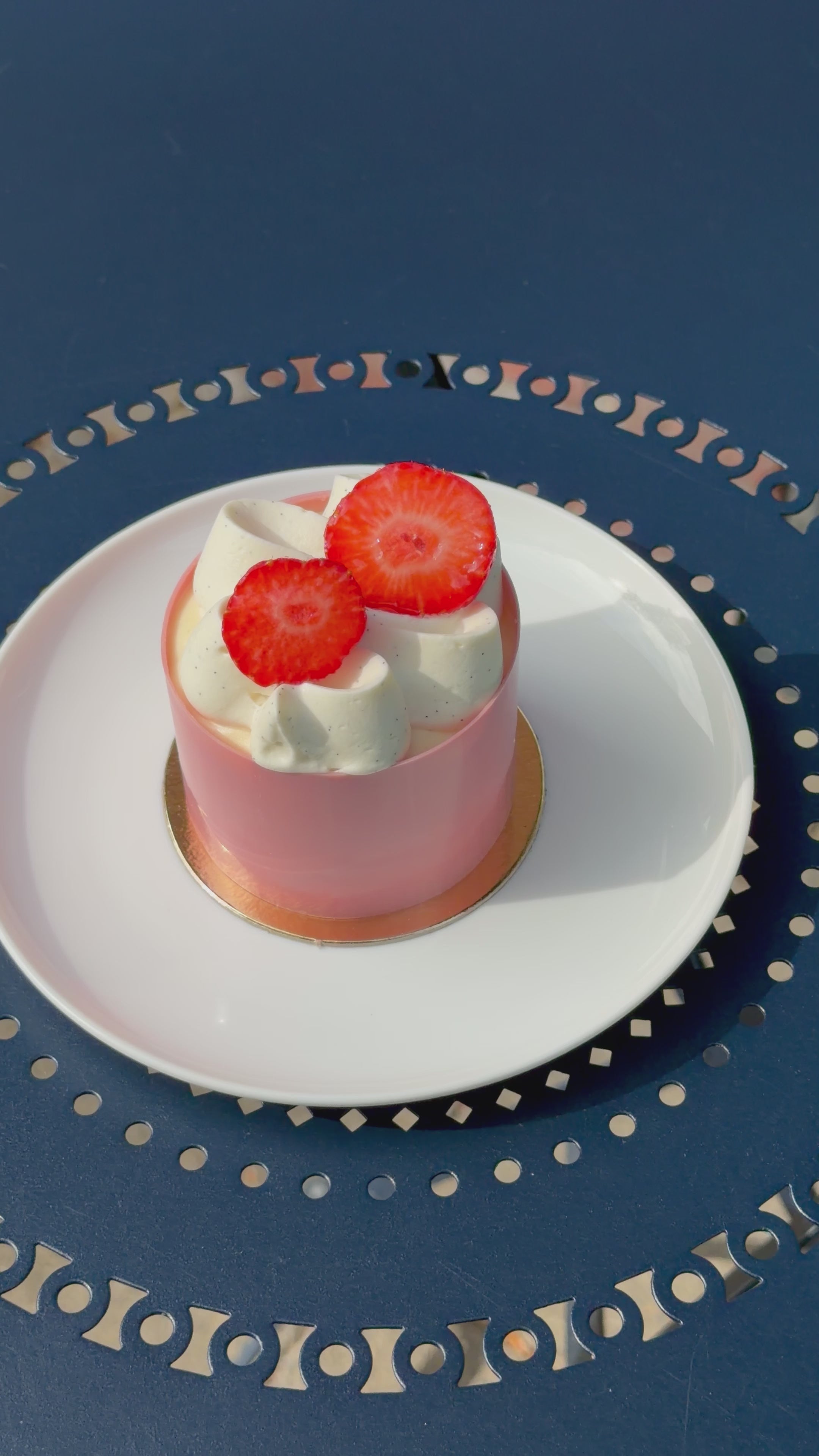 Fraisier (Erdbeer-Törtchen)